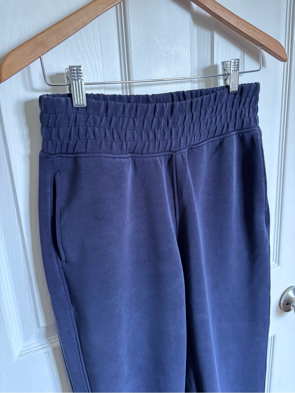 Bailey/44 Ultra-Soft Modal Blend Joggers - Size Small Navy Blue